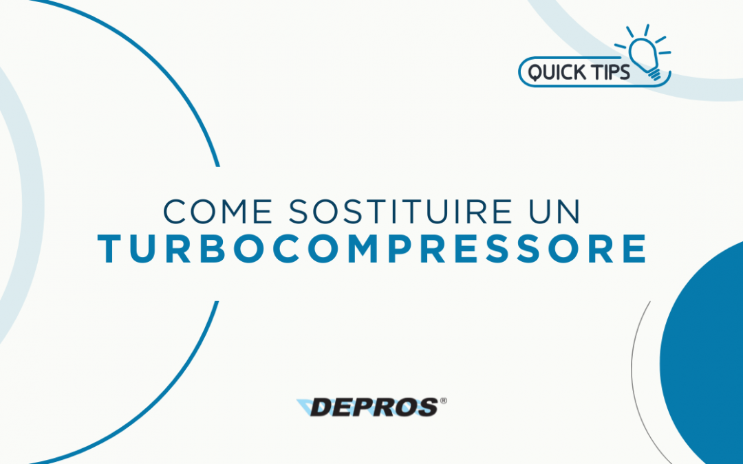 Come sostituire un turbocompressore