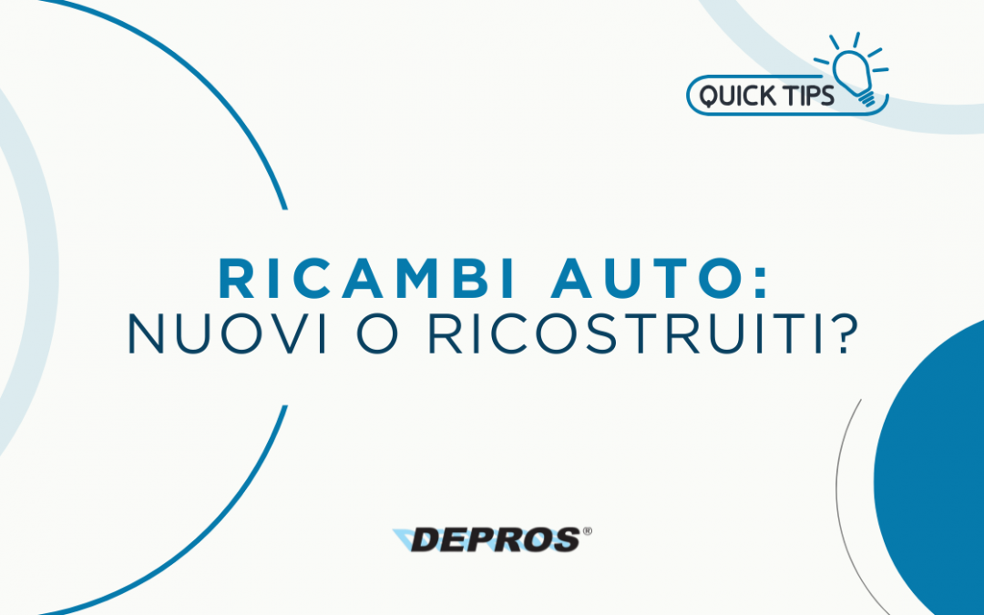 Ricambi auto: nuovi o ricostruiti?