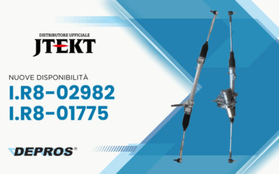 Nuove disponibilità JTEKT – I.R8-02982 + I.R8-01775